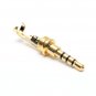 5Pc/Set 3.5mm 4 Pole Stereo Male Jack Plug Audio Solder Connector