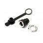 Waterproof 3A 5.5 X 2.1mm DC Socket plug Power Charger Plug  Female Panel Mount