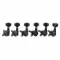 6pcs Locking Guitar Tuners Tuning Keys Pegs Bass Machine Heads Black