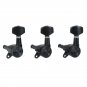 6pcs Locking Guitar Tuners Tuning Keys Pegs Bass Machine Heads Black