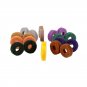 20Pcs Drum Kit Colorful Cymbal Felt Pad Protection Effect for Drum Percussion