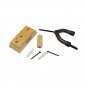 Flanger FH-03 Violin Hanger Wood Base Wall Stand Mounting with Bow Holder for Violin