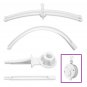 Baby Crib Mobile Bed Bell Toy Holder Arm Bracket + Clockwork Movement Music