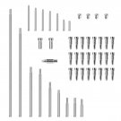 49Pcs/Set Alto Saxophone Repair Parts Screws + Saxophone Shaft Rod Kit DIY Tool Woodwind Instrument 