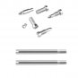 49Pcs/Set Alto Saxophone Repair Parts Screws + Saxophone Shaft Rod Kit DIY Tool Woodwind Instrument 