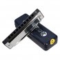 Silver Star HOHNER 10 Holes C Key Blues Harmonica