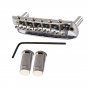 Tooyful Guitar Bridge Assembly With Wrench for Jazzmaster Mustang Style Musical Instrument Parts Chr