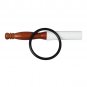 Rubber Mallet Stick Beater for Crystal Singing Bowl Professional Sound Bowl Strik with Rubber Ring M