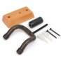 Wooden Base Guitar Hangers Wall Mount Hooks Stand Holder Musical Instrument