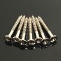 6 String Fixed Bridge Guitar Part Hardtail Bridge For Electric Guitar