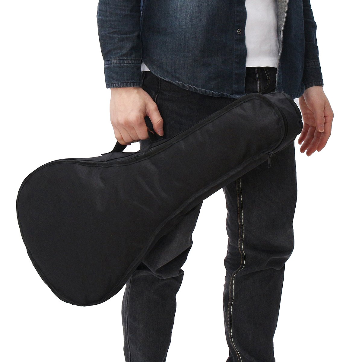 26 Inches Black Ukulele Bag Soft Case Bag Fot Guitar Musical Instruments