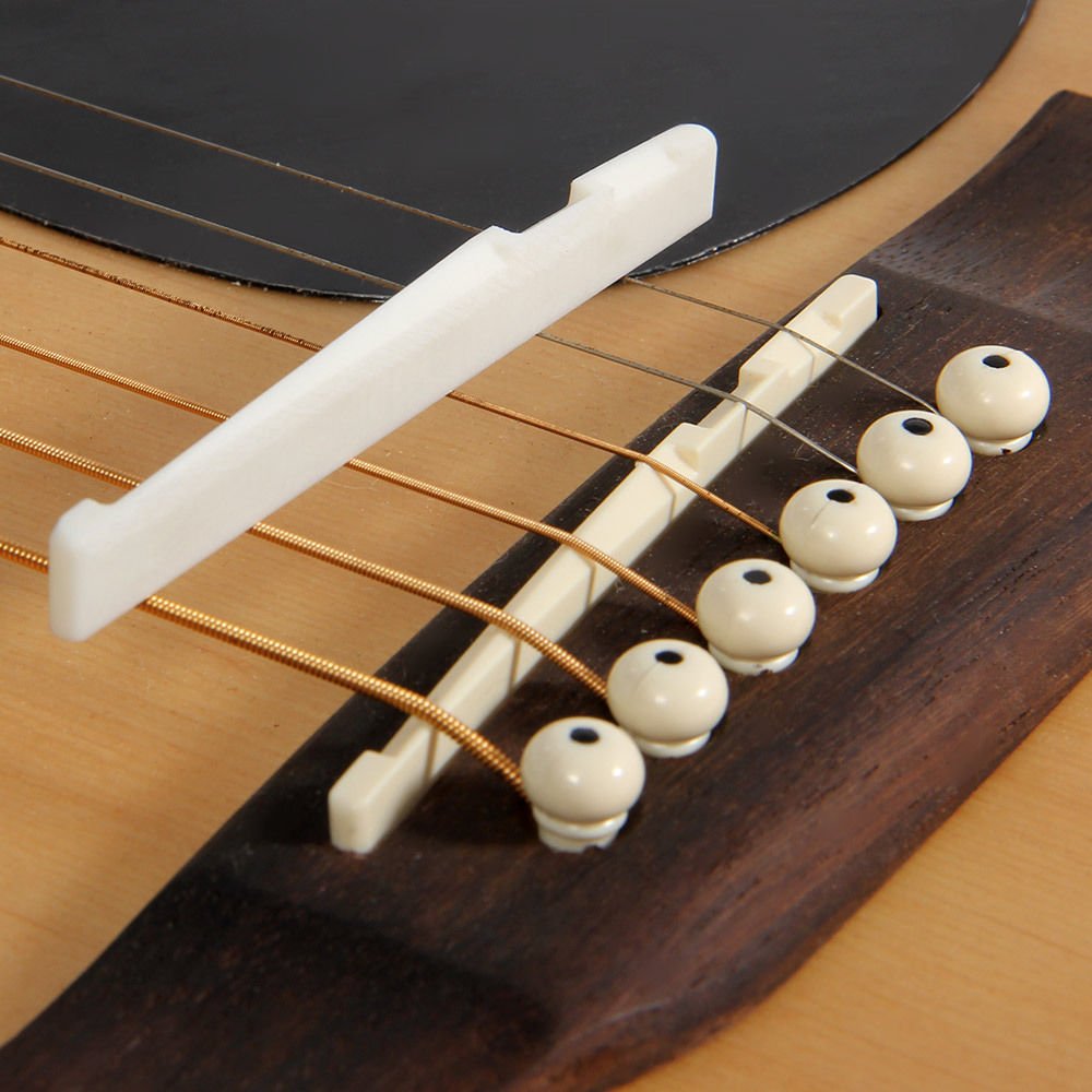 Debbie XZ-A1 Buffalo Bone Bridge Saddle And Nut for Acoustic Guitar