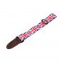 NAOMI Guitar Strap PU Leather End Adjustable Shoulder Strap For Acoustic Guitar Electric Guitar Musi