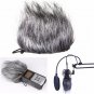 Microphone Muff Fur Windscreen For Sony D50 Zoom H1 H2N H4N Q3 Q3HD Recorder
