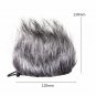 Microphone Muff Fur Windscreen For Sony D50 Zoom H1 H2N H4N Q3 Q3HD Recorder