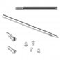 W22 Clarinet Clarinet Accessories Set  14 Thread Shaft Lever 20 PCs Screw Wind Music Repair Parts