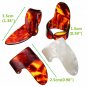Guitar Plastic Nail Picks Plectrums 3 Finger Picks + 1 Thumb Picks Plectrums