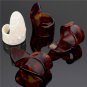 Guitar Plastic Nail Picks Plectrums 3 Finger Picks + 1 Thumb Picks Plectrums