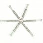 Silver Screws Springs Sets Kits Guitar Humbucker Pickup Mounting