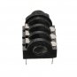 6.35mm 1/4'' Jack Socket PCB Stereo Switched Chassis Mounting
