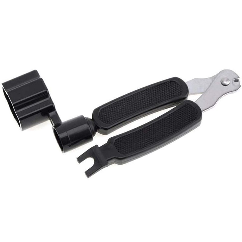3 in 1 Guitar Peg String Winder + String Pin Puller + String Cutter Guitar Tool Set Multifunction Gu
