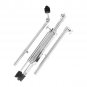 Full Metal Adjustment Foldable Floor Cymbal Triangle-bracket Stand Holder Jazz Drum Set Percussion I
