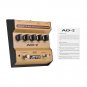 JOYO AD-2 Portable Preamp DI Box Acoustic Guitar Effect Pedal 2-Band Balance with 5 Basic Tune Adjus