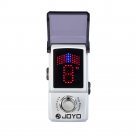 JOYO JF-326 Irontune Chromatic Electric Guitar Bass Effects Pedal Tuner High Precision LED Display M