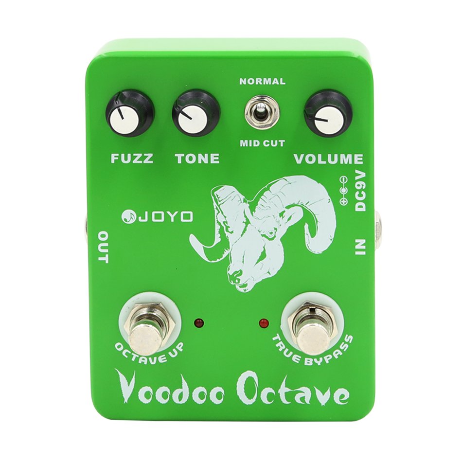 JOYO JF-12 Voodoo Octave Guitar Pedal Fuzz Effect Guitar Effect Pedal True Bypass Guitar Parts & Acc