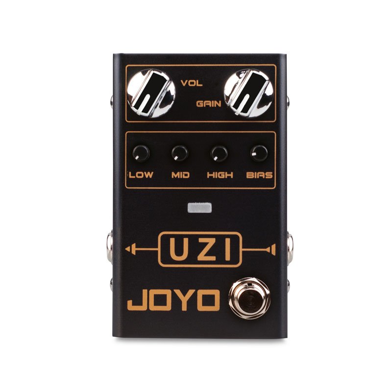 JOYO R-03 UZI Distortion Guitar Effect Pedal for Heavy Metal Music With BIAS Knob True Bypass Single