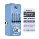 MOOER Graphic G Mini Guitar Equalizer Effect Pedal 5-Band EQ True Bypass Full Metal Shell