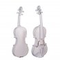 NAOMI 4/4 Full Size Plywood Violin Fiddle White Acoustic Violin Set