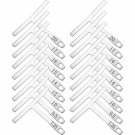 9Pcs Guitar T-shaped Ruler Guitar Under String Radius Gauge Guitar Builder Luthier Tools Bass Ukulel