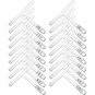 9Pcs Guitar T-shaped Ruler Guitar Under String Radius Gauge Guitar Builder Luthier Tools Bass Ukulel