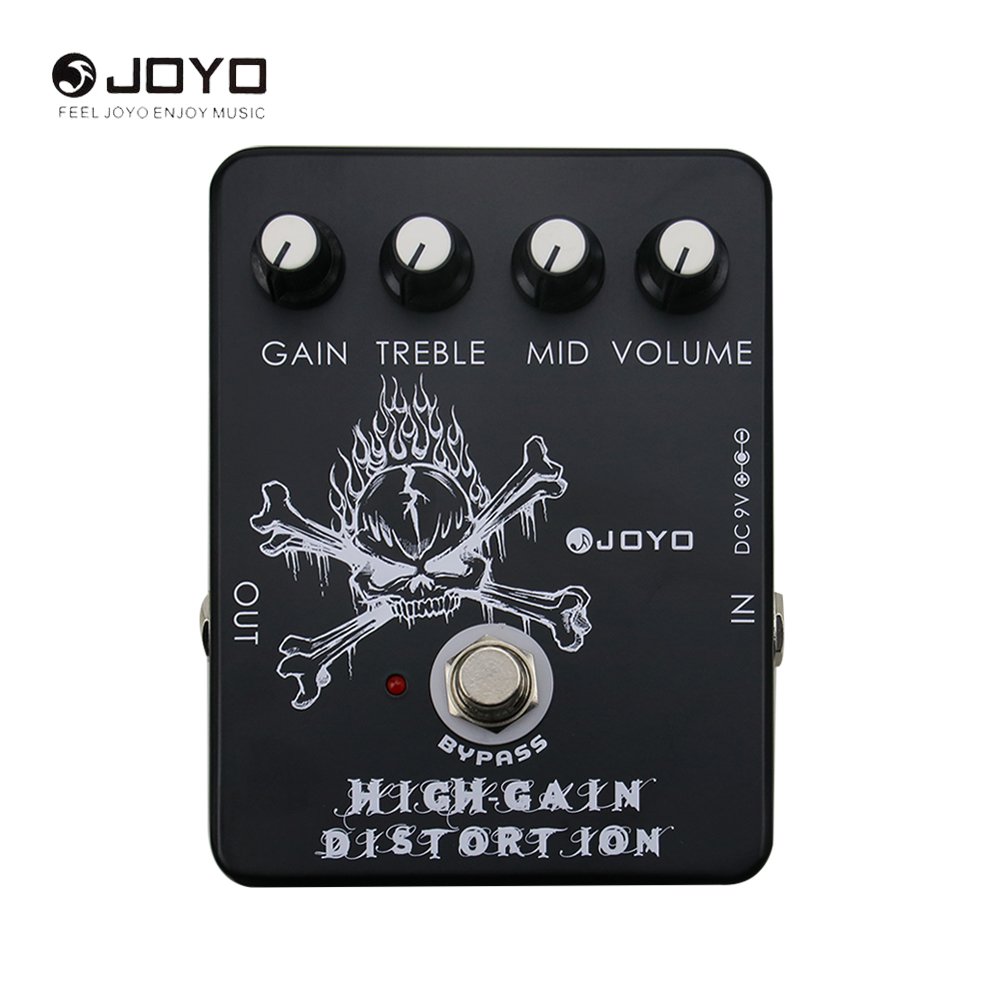 JOYO JF-04 High Gain Distortion Electric Guitar Effect Pedal High Gain Distortion Metal Instrument S