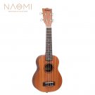 Naomi Ukulele Sapele Mahogany Ukulele 21'' SopranoTenor Ukulele Acoustic Guitar