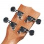 NAOMI 21 Inch Ukulele Solid Spruce Top Zebrawood Back Zebrawood Ukulele 4 String Hawaii Guitar Sopra