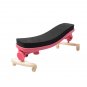 NAOMI Violin Shoulder Rest Adjustable 1/8 Violin Shoulder Rest Plastic For 1/8 Violin Pink Violin Pa