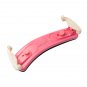 NAOMI Violin Shoulder Rest Adjustable 1/8 Violin Shoulder Rest Plastic For 1/8 Violin Pink Violin Pa