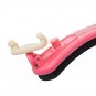 NAOMI Violin Shoulder Rest Adjustable 1/8 Violin Shoulder Rest Plastic For 1/8 Violin Pink Violin Pa