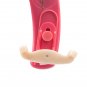 NAOMI Violin Shoulder Rest Adjustable 1/8 Violin Shoulder Rest Plastic For 1/8 Violin Pink Violin Pa