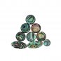 9PCS Saxophone Abalone Shell Button Applicable Tenor Treble ATLO Saxophone Musical Instrument Parts