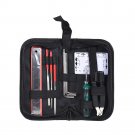 Guitar Repairing Maintenance Tool Kit Includes String Organizer String Action Ruler Gauge Measuring 
