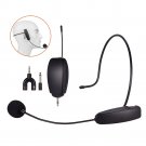 Wireless Microphone Headset, UHF Wireless Headset Mic System, 160ft Range, Headset Mic and Handheld 