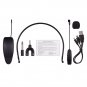 Wireless Microphone Headset, UHF Wireless Headset Mic System, 160ft Range, Headset Mic and Handheld