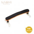 NAOMI Violin Shoulder Rest Flamed Maple Shoulder Rest Adjustable 4/4 3/4 Violin Shoulder Rest W/ Sof