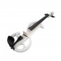 NAOMI Full Size 4/4 Electric Violin Set w/ Bow + Hard Case + Headphones + Audio Cable Musical Instru