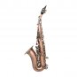 Slade Red Bronze Bend Bb B-flat Soprano Saxophone Sax Abalone Shell Key Carve Pattern with Case Glov