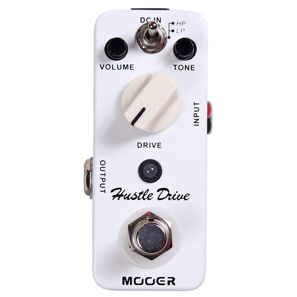 MOOER Micro Hustle Drive Guitar Effect Pedall Tube-like Drive Compact Guitar Pedal 2 Working Modes T