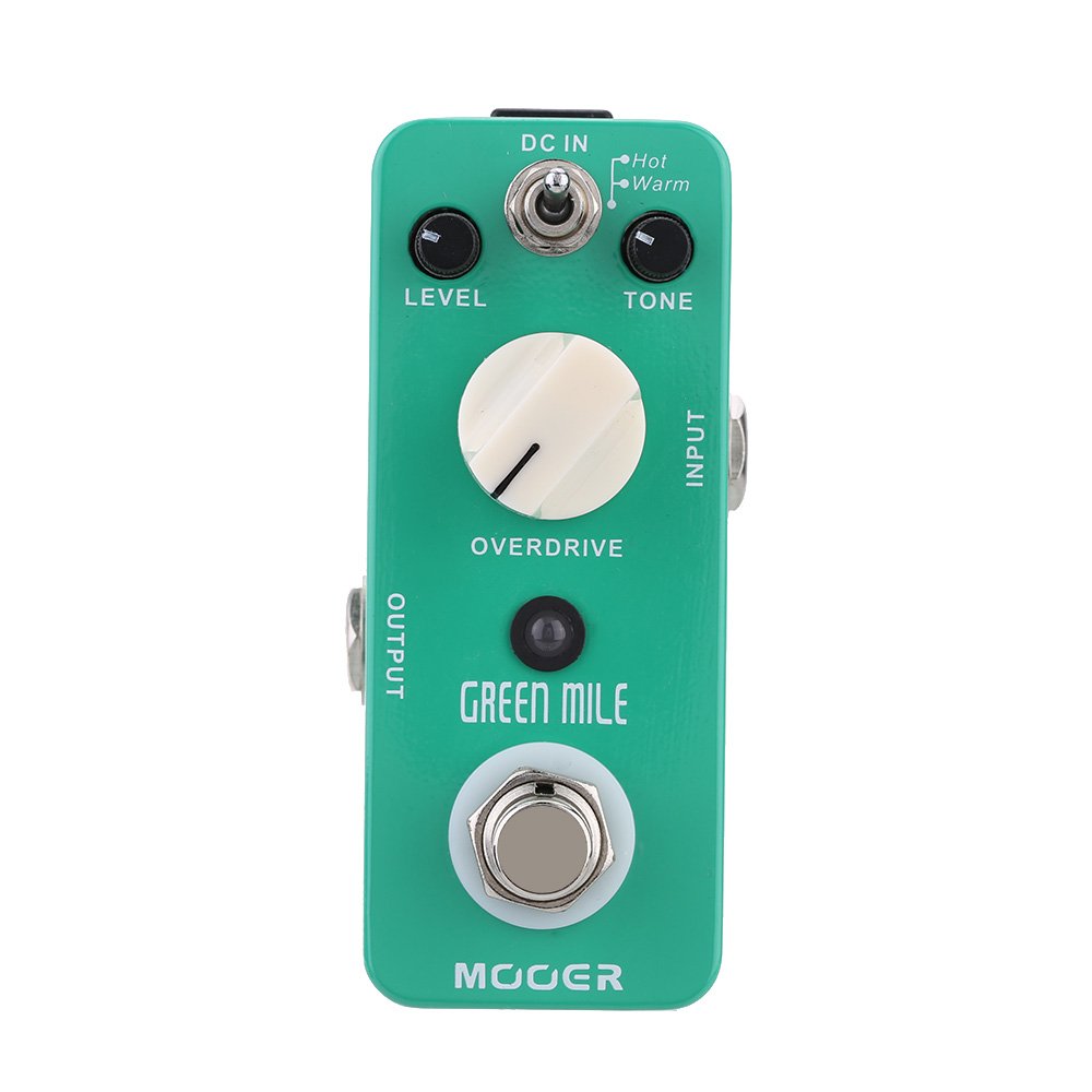 Mooer Green Mile Micro Mini Overdrive Electric Guitar Effect Pedal True Bypass